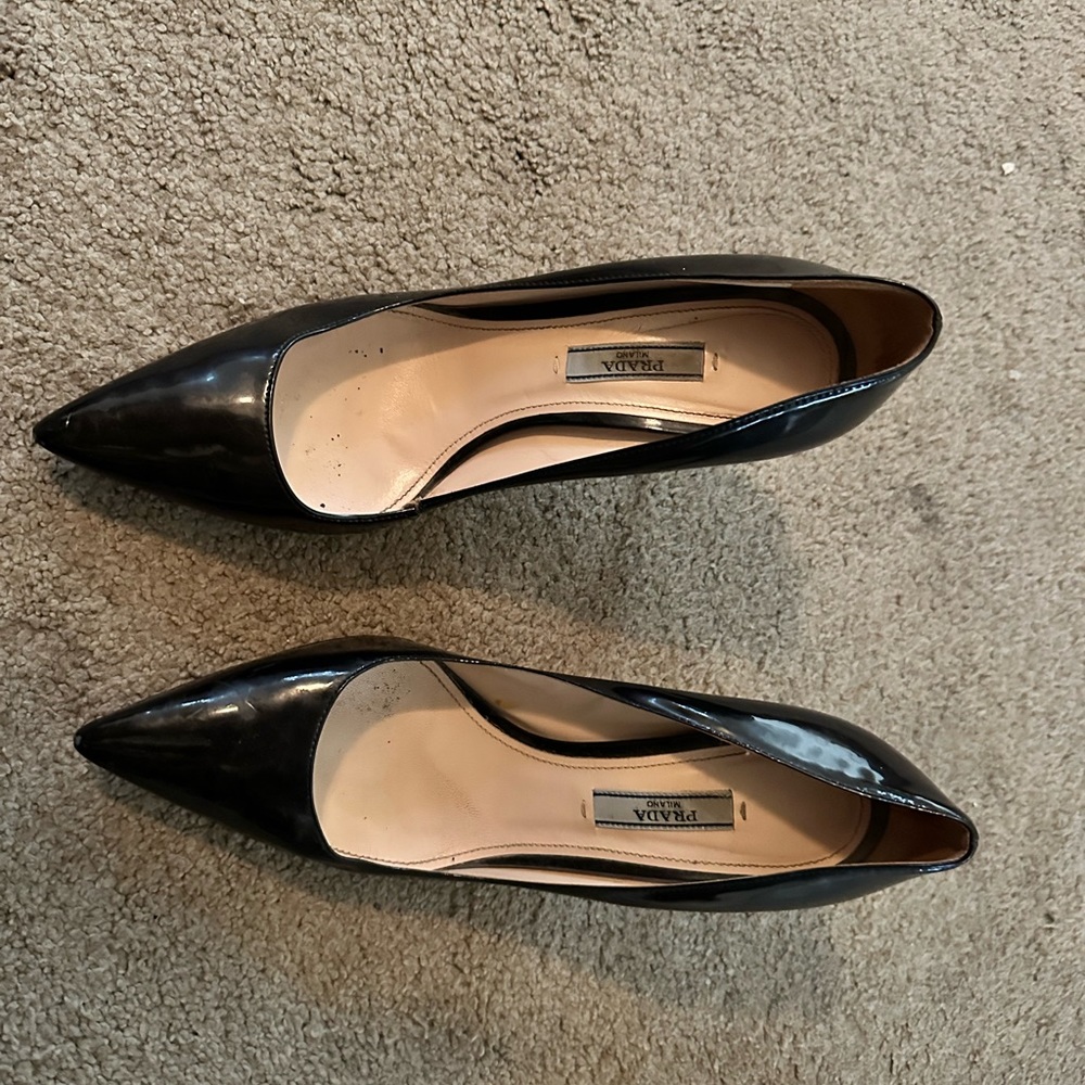 Prada heels!